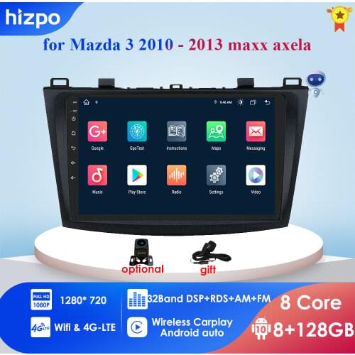 9 inch Android 10 Car Multimedia Video Player 2G+32G For Mazda 3 Mazda3 2004-2011 2din GPS Navigation Radio Stereo WIFI No DVD