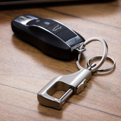 Car Accessories Metal Key Ring Pendant Key Chain for Toyota Corolla Honda civic Suzuki Sx4 Mini Cooper R55 Audi Keychain Auto