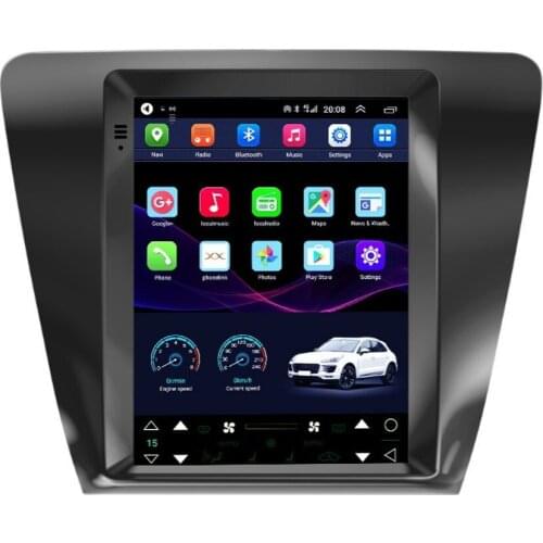 Applicable To Skoda Mingrui 2017 Vertical Screen Android Intelligent Car Navigation Reversing Image All-in-one Machine