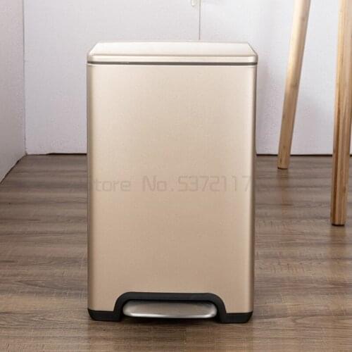 Kosz Na Smieci Kitchen Large Garbage Vertical Compost Sorting Bin Zero Waste Trash Cans Garbage Bag Recyclable Lixeira Banheiro