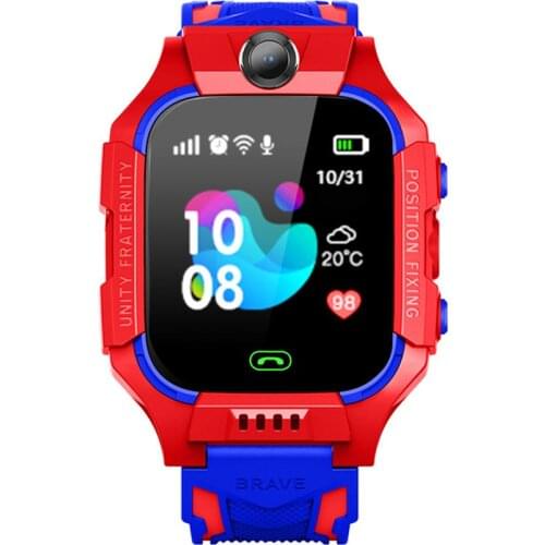 Anti-Lost Waterproof Kids Smartwatch Waterproof Lbs Base Station Tracking Positioner S0S Sim Call Smartwatch with Camera