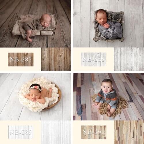 Photography Backdrop Newborn Baby Shower Birthday Party Wood Floor Children Photo Background Decor Photocall Photo Studio Banner