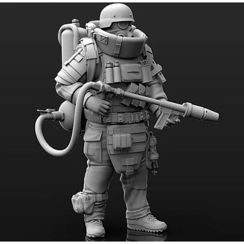 1/24 Resin Figure Model kits Unassambled Unpainted GK kits S229