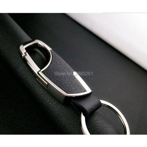 HOT Car Styling Fashion Leather Key Chain Key Ring For BMW e46 e90 e39 f30 f10 e36 e60 x5 e53 f20 e34 x3 x6 e91 car accessories