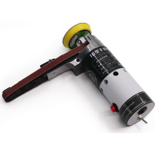KKMOON Electric Belt Sander Mini Belt Sander Electric Grinder Small Grinding Machine Electric Belt Sander with Sanding Belts
