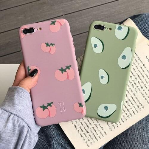 Matte Phone Case For iPhone 7 8 Plus X XR Xs Xs Max Case Cute TPU Cover For iPhone 6 6S 6 Plus 6S Plus 5 5S High Quality Case
