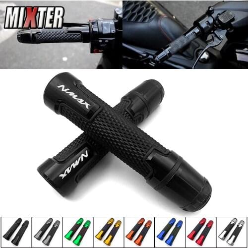 Motorcycle Parts 7/8 22MM Anti-Slip Handle Bar Handlebar Hand Grips For YAMAHA N-MAX 125 150 155 160 NMAX155 NMAX 125 All Year