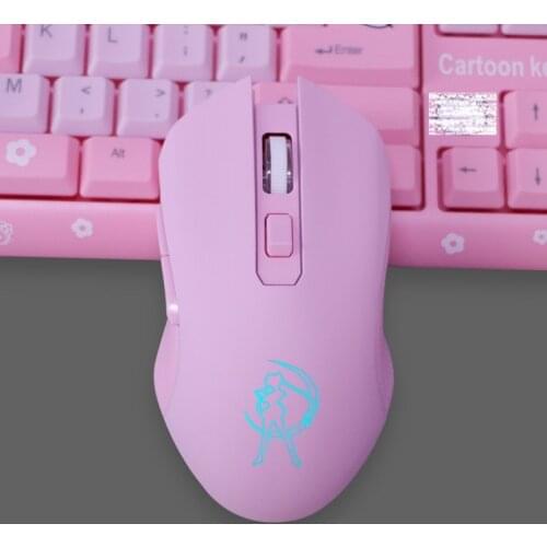 [MYKPOP]SAILER MOON Pink Mouse for Computer and Lagtop, Amine Fans Collection SC20041524
