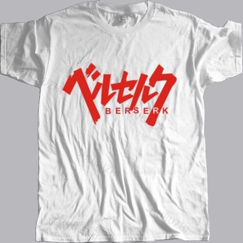 New fashion t-shirt cotton tees Beserk Logo Guts Griffith Anime Manga T Shirt brand top tees unisex teeshirt