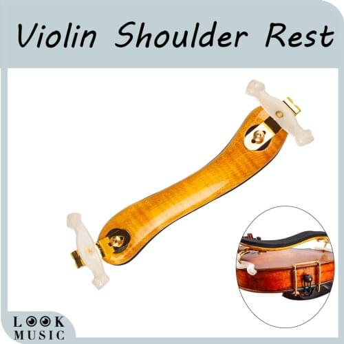 Durable Wood Violin Shoulder Rest Delicate Design For 4/4 3/4 Fiddle Violin