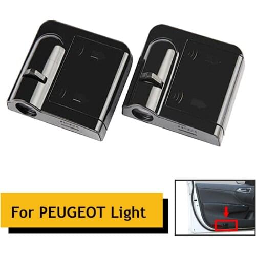 Projecteur fantôme Laser pour portière de voiture, pour Peugeot 3008 GT 5008 208 2008 308 GTi 508 301 2019 2020 307 206 407 607