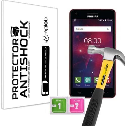 Screen protector Anti-Shock Anti-scratch Anti-Shatter compatible with Philips Xenium V377