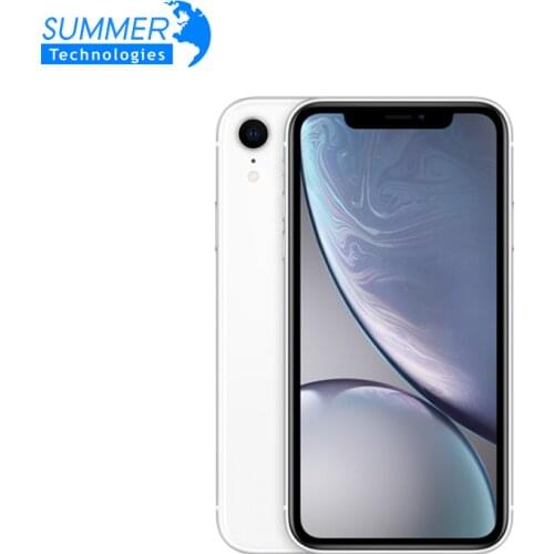 Unlocked Apple iPhone XR Original 4G iOS Liquid Retina Fully LCD Display 12MP 6.1" 64GB/128GB/256GB Face ID Used Smartphones