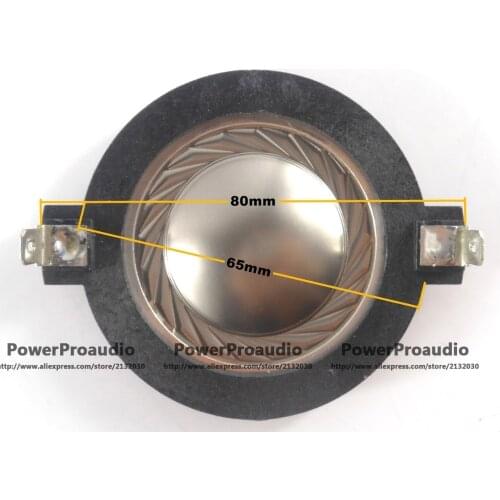 34.4 mm 34.5mm 1 3/8" 8 ohm Titanium tweeters Voice coil Repair Kit CCAR Flat Wire Long Frame 76mm