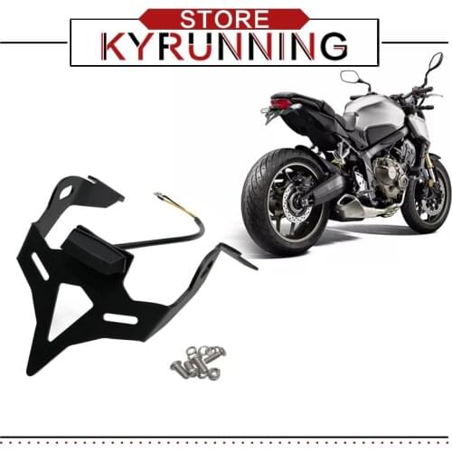 Motorcycle CNC cb650r Tail Tidy Fender Rear tail bracket license plate frame rear card holder for CB650 R 19-20 CBR650R cb650r