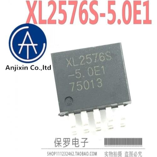 10pcs 100% orginal and new step-down converter XL2576S-5.0E1 XL2576S-5 TO-263 SMD real stock
