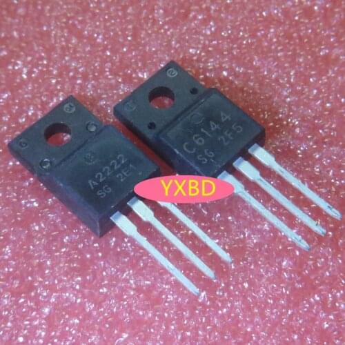 100pcs 2SA2222 2SC6144 50 piezas A2222 + 50 piezas C6144