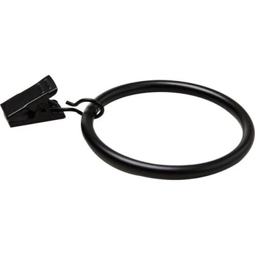 30pcs 25mm Curtain Hanging Rings Clips Heavy Duty Metal Clothespin Window Shower Clamps Bath Curtain Hook For Drapery Rods