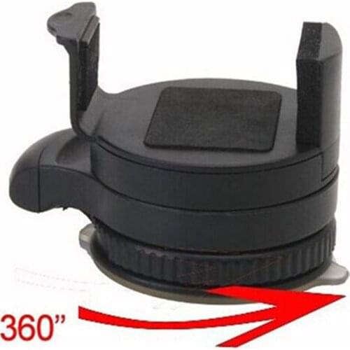 360 Rotatable Car Windscreen Suction Cup Mount Universal Mobile Phone Holder Bracket Mini Round Car Holder