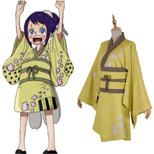 Anime One Piece Otama Cosplay Costume Kimono Cosplay Dress Halloween Chrismas Fancy Costume