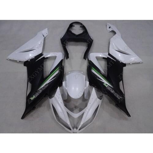 Body Kits 636 Zx-6r 2013 - 2016 Black White Body Kits 636 Zx-6r 13 14 Fairing Kits 636 Zx-6r 2013