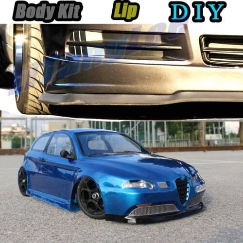 Car Bumper Lip Front Spoiler Skirt Deflector For Alfa Romeo 147 / GTA AR 2000~2010 Tune Car Modification Modified Body Kit Lips