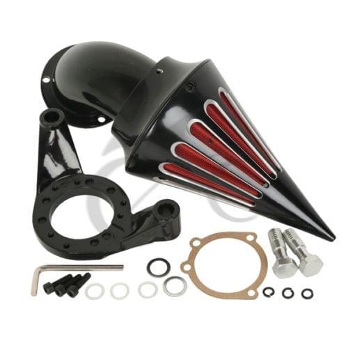 Motor Spike Air Cleaner Kit Intake Filter For Harley CV Carburetor Delphi V-Twin