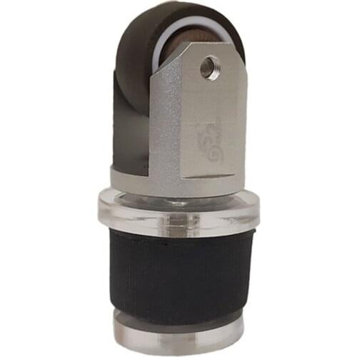 Folding Bike Easy Pushing Wheel for 28-32mm Seat Post 360 Rotating Silent Parking Wheel Folding Bicycle Aluminum Alloy Parts