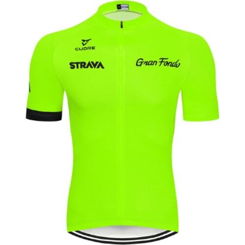 2020 STRAVA Mens short sleeve cycling jerseys Wave point Bike Clothing shirts MTB Quick dry Bicycle Wear Ropa Ciclismo Hombre