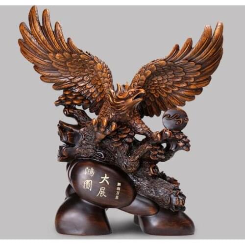 EQUESTRIAN FUTURE BRIGHT PROSPECTS THE EAGLE FURNISHING ARTICLES TO OPEN GIFT OFFICE DESK OPEN ART WINE CABINET CRAFTS STATUE