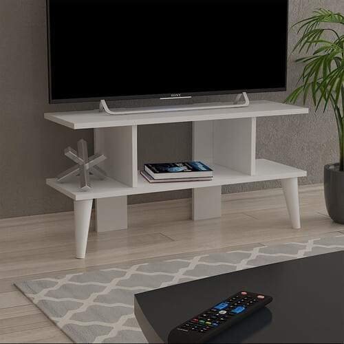 New model tv coffee table Lagomood Enjoyed Tv Unit Tv Stand White