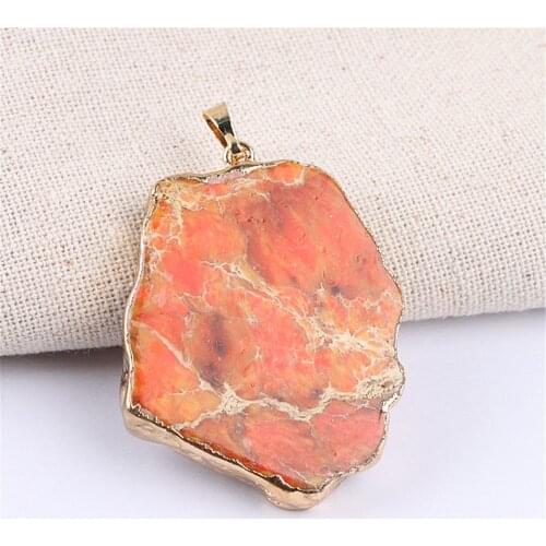 2020 New Druza Emperor Stone Pendant DIY Necklace Druzy Emperor Quartz Stone Natural Pendant Necklace Fashion Jewelry