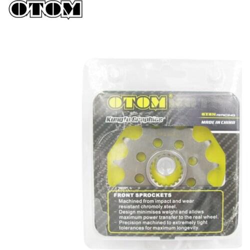OTOM For KAWASAKI KXF KX250F KX450F KX500 Motorcycle Dirt Bike Motocross 13T Front 520 Chain Small Sprocket Drive Gear