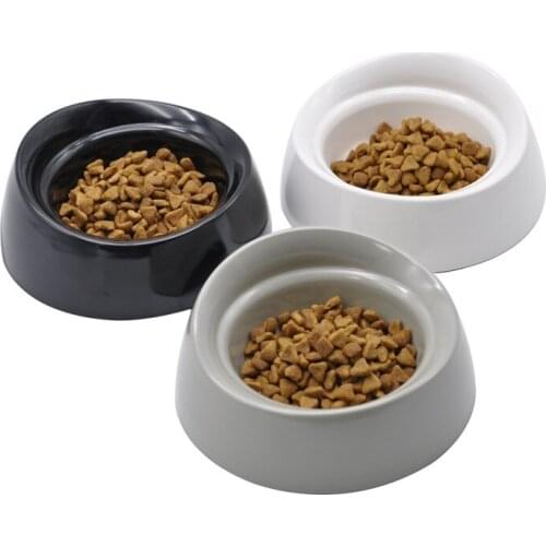 Dog Feeder Drinking Bowls for Dogs Cats Pet Food Bowl Comedero Perro Miska Dla Psa Gamelle Chien Chat Voerbak Hond D2236