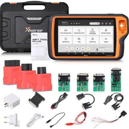 Xhorse VVDI Key Tool Plus Pad Key Programmer Full Configuration CAN Airbag Coding EEPROM ECU Programming Odometer OBD2 Scanner