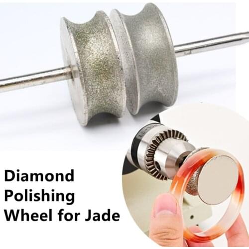 Concave Diamond Abrasive Wheel Glass Round Pit Ring Arc Head Grinding Bead Bracelet Ring Jade Jewelry Carving Polishing tool