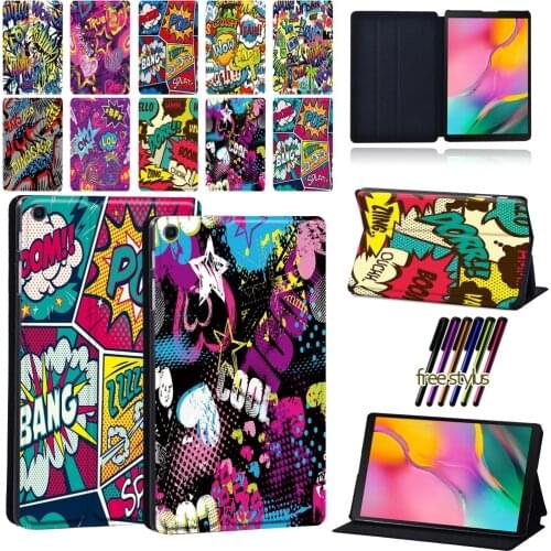 Tablet Case for Samsung Galaxy Tab S7/Tab S6 Lite/Tab S6/Tab S4/S5e(T720/T725) Pu Leather Protective Cover + Free Stylus