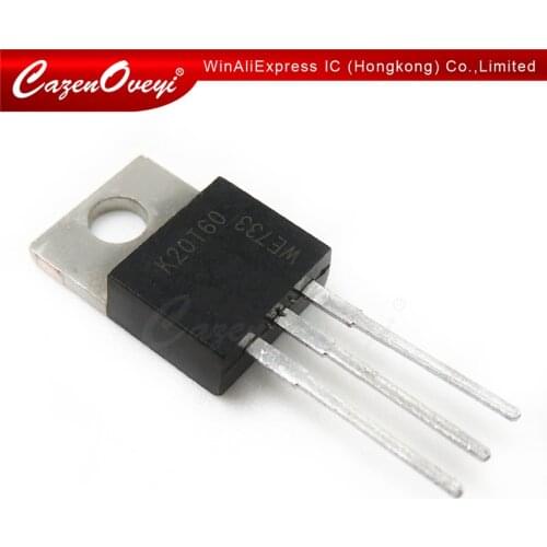 10pcs/lot IKP20N60T K20T60 TO-220 In Stock