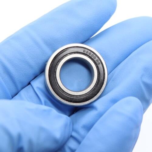 10PCS S6800RS Bearing 10*19*5 mm ABEC-3 440C Stainless Steel S 6800RS Ball Bearings 6800 Stainless Steel Ball Bearing