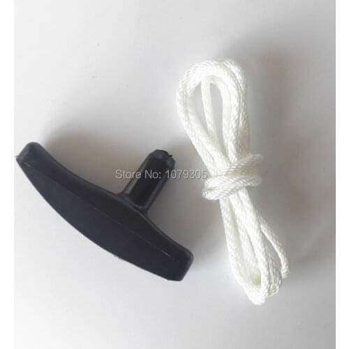 5 Sets Starter Handle And 90cm Starter Rope Fit Most Chainsaw Brush Cutter Grass Trimmer