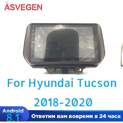 Car Radio GPS Navigation Stereo DVD Player For Hyundai Tucson 2018-2019 Multimedia Radio Player