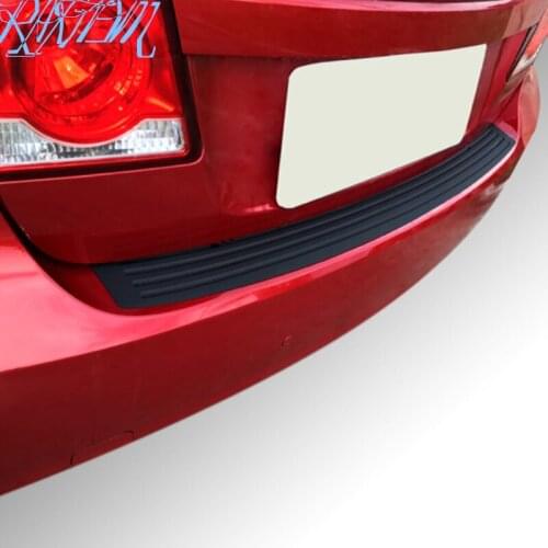 Car styling,New Rubber Rear Guard Bumper Protector Trim Cover For Alfa Romeo 147 156 159 Alfetta Berlina Brera Mito Giulia