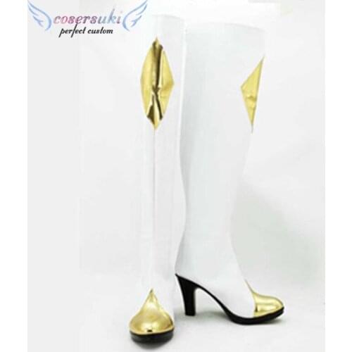 Code Geass CC cosplay Shoes Boots Professional Handmade ! Perfect Custom for You