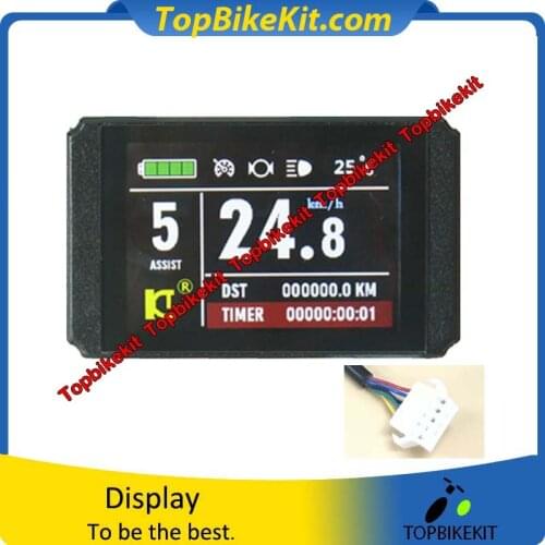 KT LCD8H Display meter 24V/36V/48V KT-LCD8H Color matrix Display Meter Control Panel for ebike KT LCD8H ebike parts
