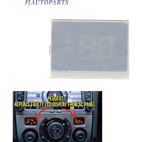 For Peugeot 308 308CC 408 Air Conditioning ACC Panel Module LCD Display Screen 2007-2013