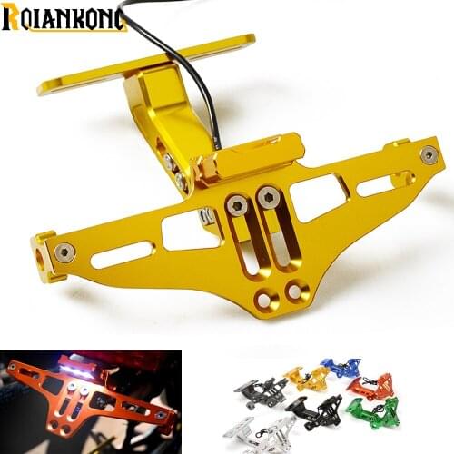 Motorcycle License Plate Bracket Licence Plate Holder Frame Number Plate For BMW K1200R K1300 S/R/GT SPORT K1200S K1300R