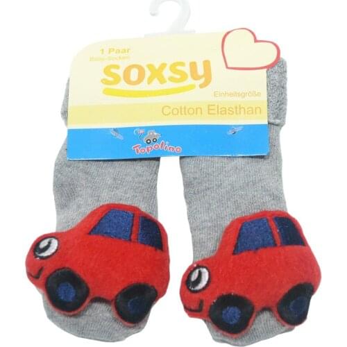 Lion Bear Newborn Baby Terry socks with Bell girls boy infant Floor sock Cotton cartoon animal for kid babies Accessories