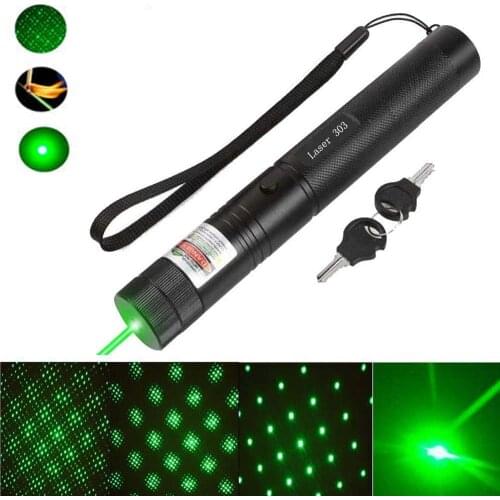 High Power Green Laser Pointer Military Powerful purple red laser sight 5000m 532nm lazer pen Hunting Laser