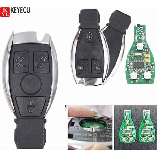 KEYECU New Replacement Remote Key Fob 3 Button 315MHz for Mercedes-Benz BGA Before 2014