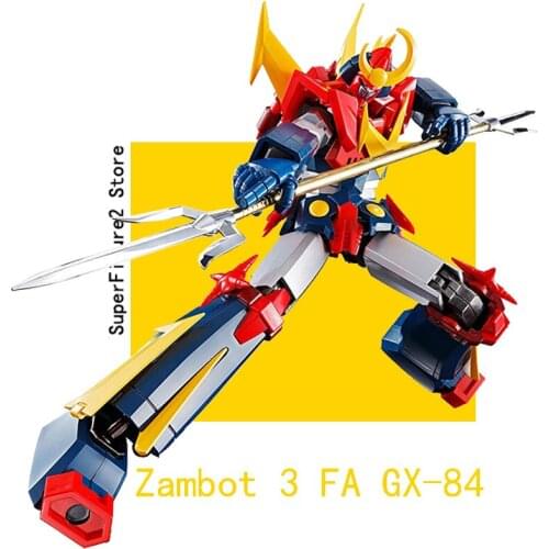 Original soul of chogokin Super Machine Zambot 3 FA GX-84 model toy collection